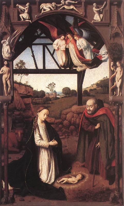 CHRISTUS, Petrus Nativity iuty oil painting picture